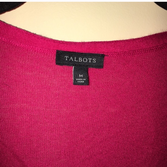 Pink Cardigan-Talbots - Picture 2 of 3